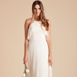 Champagne Birdy Grey Bridesmaid Formal Dress